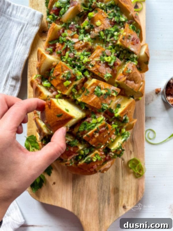 Ready-to-bake Cheesy Crack Bread
