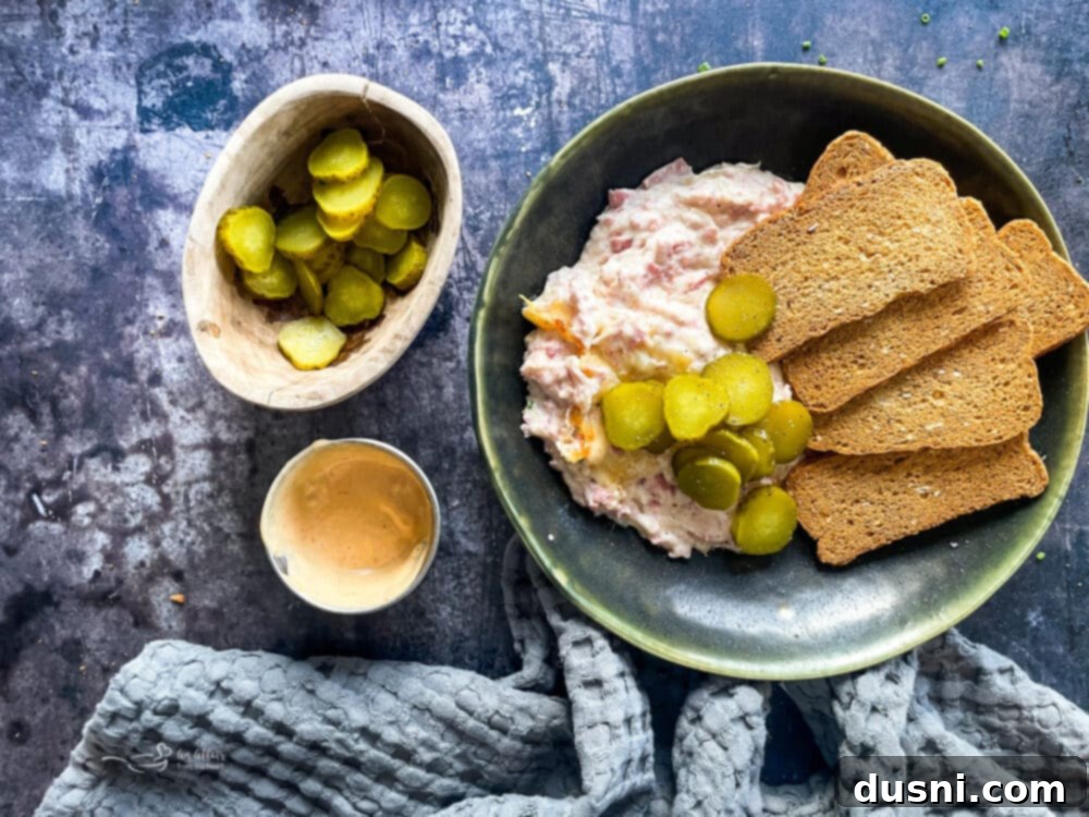 Crock Pot Reuben Dip in a slow cooker, ready to serve