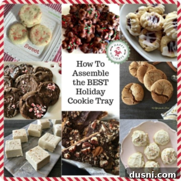 The Art of the Irresistible Holiday Cookie Platter 2 How To Assemble the BEST Holiday Cookie Trays