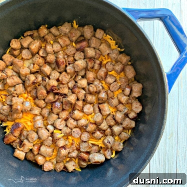 Hearty Dutch Oven Brunch Casserole 11 Dutch Oven Brunch Bake - Sausage Egg Casserole