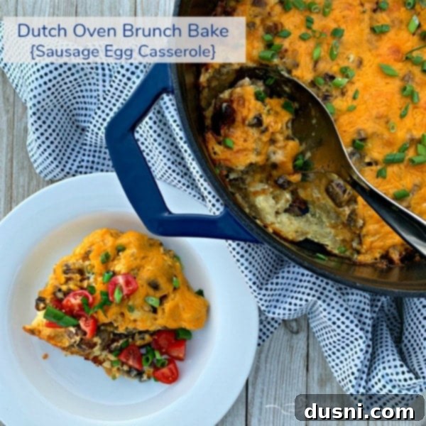 Hearty Dutch Oven Brunch Casserole 15 Overnight Dutch Oven Breakfast Casserole