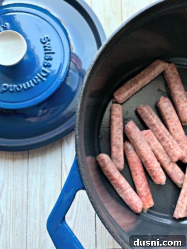 Hearty Dutch Oven Brunch Casserole 6 Dutch Oven Brunch Bake - Sausage Egg Casserole