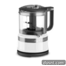 KitchenAid Mini Chopper, a compact food processor.