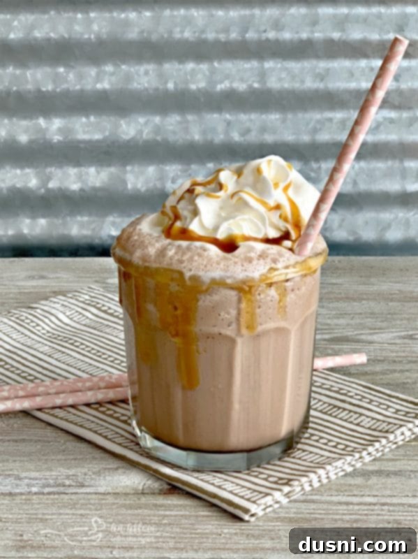 Salted Caramel Mocha Smoothie