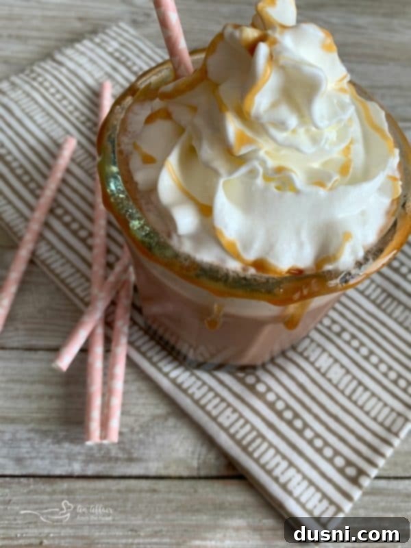 Salted Caramel Mocha Smoothie