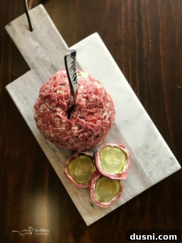 Zesty Dill Pickle Cheese Ball 8 Dill Pickle Wrap Cheese Ball