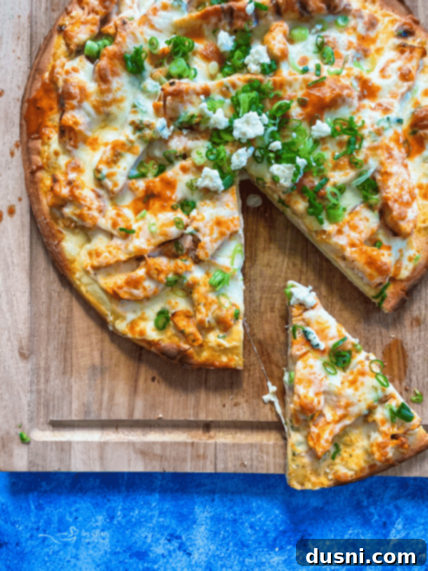 BUFFALO CHICKEN PIZZA STORY Poster Image