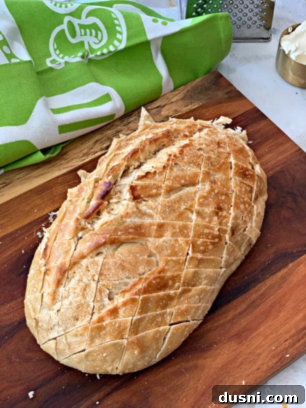 Dorothy's Cheesy Bacon Pull Apart Bread