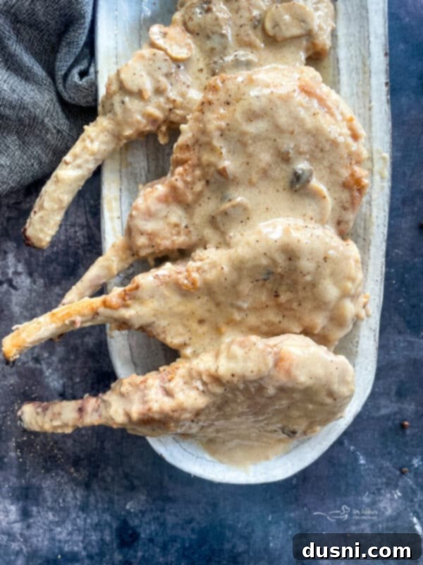 Mushroom Gravy Pork Chops 3 img 135 2
