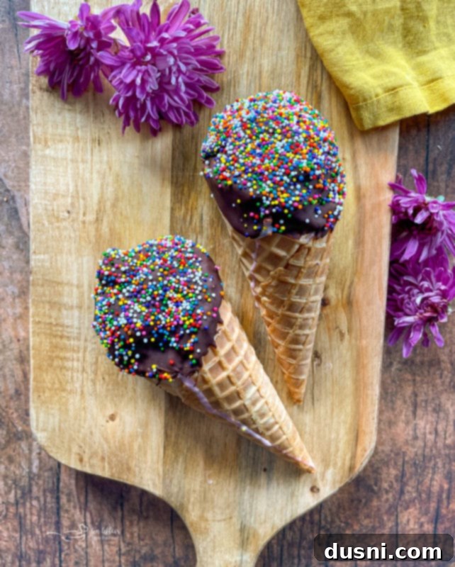 The Ultimate Homemade Drumsticks 12 Homemade drumsticks with colorful sprinkles