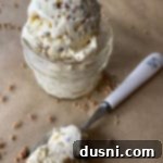 Grape-Nut Crunch Dream 12 Grape Nut Ice Cream spoonful
