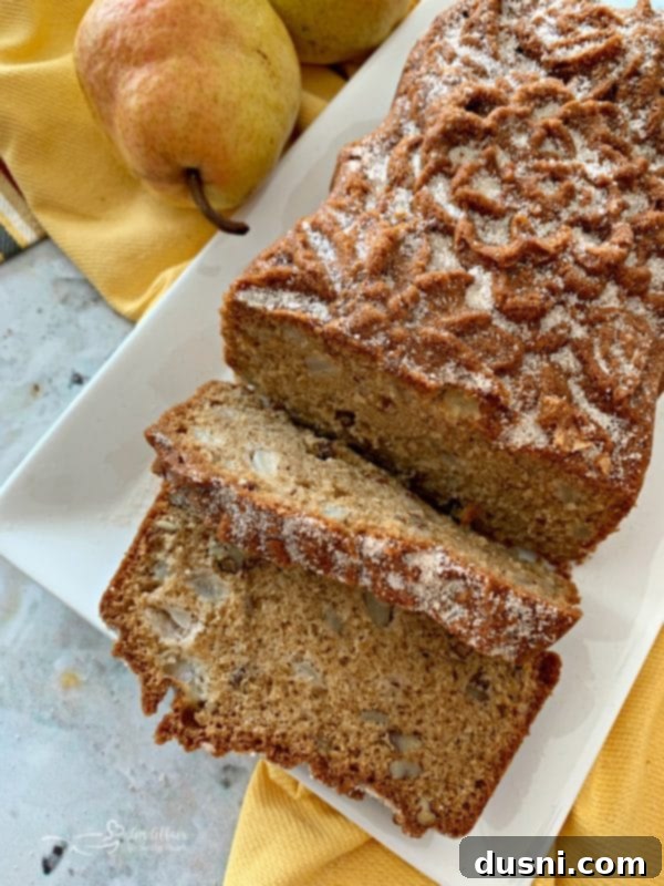 Autumn Pear & Spice Bread 2 Pear Bread