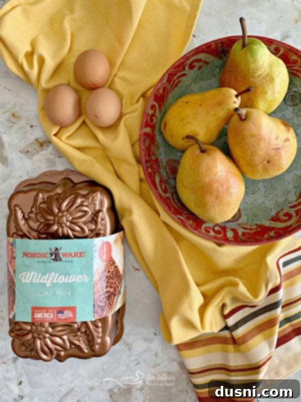 Autumn Pear & Spice Bread 3 Pear Bread