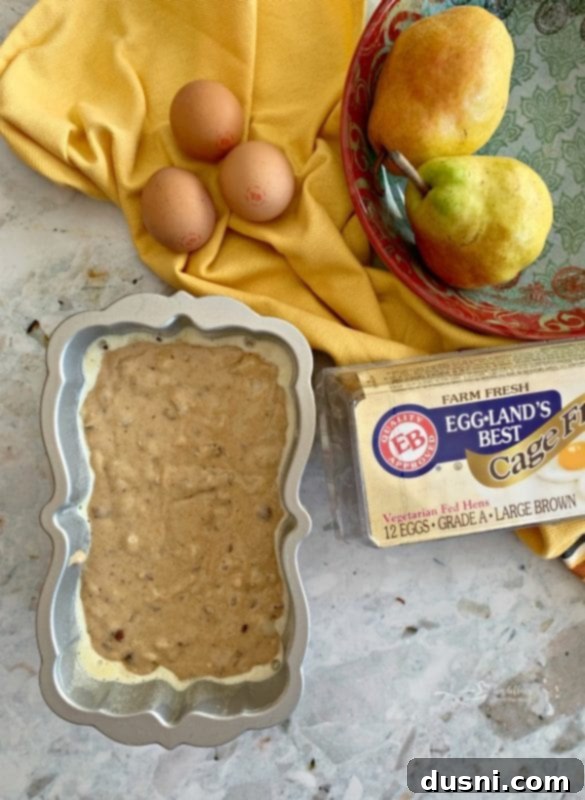 Autumn Pear & Spice Bread 5 Pear Bread