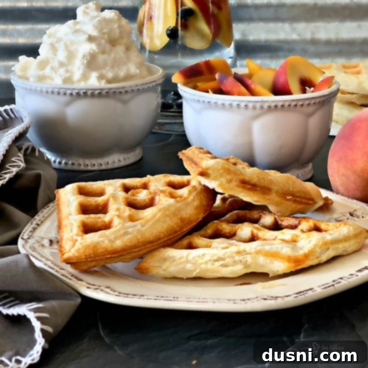 Puffles - Puff Pastry Waffles