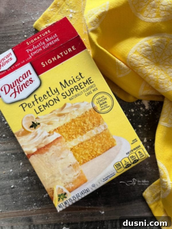 lemon cake mix for lemon whippersnappers