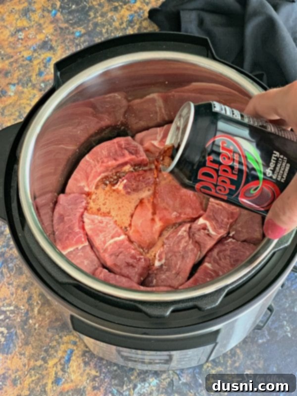 Instant Pot Dr. Pepper BBQ Pork Ribs