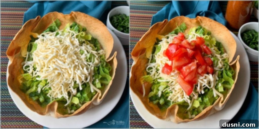 Additional ingredients for Dorothy's Taco Salad preparation, including the sauce components