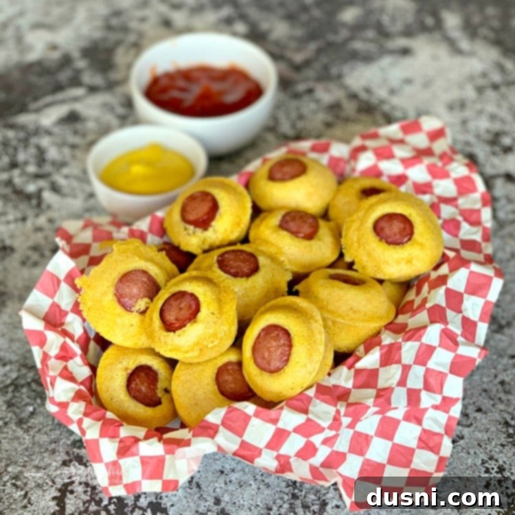 Corn Dog Muffin Bites 2 Corn Dog Mini Muffins sq