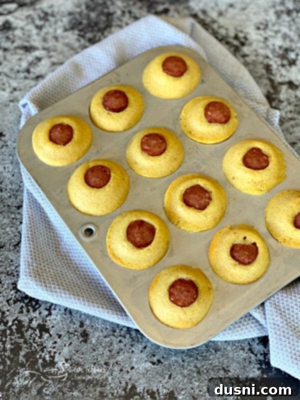 Corn Dog Muffin Bites 10 Corn Dog Mini Muffins