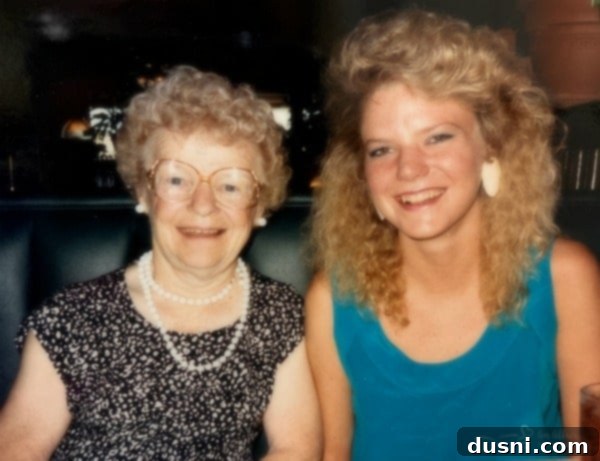 Heirloom Zucchini Loaf 3 Author with Grandma C