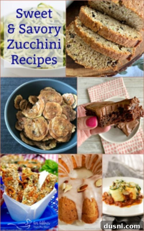 Zucchini: Sweet and Savory Explorations 5 Sweet & Savory Zucchini Recipes