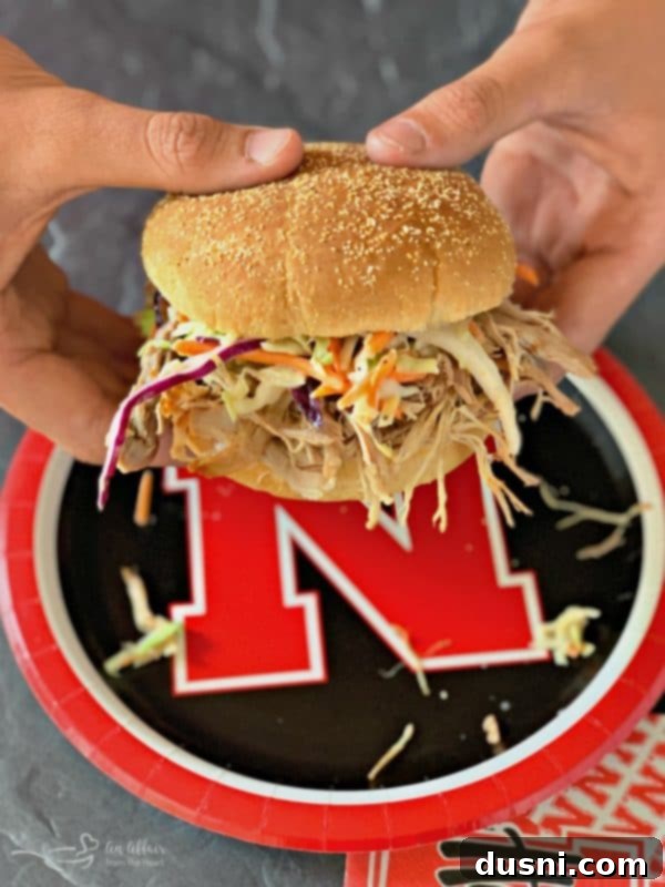 Slow Cooker Pulled Pork with Dorothy Lynch Coleslaw 18 Crock Pot Pulled Pork with Dorothy Lynch Cole Slaw