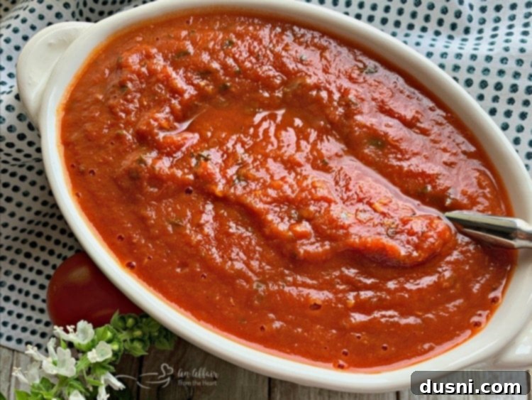 Simple Homemade Marinara Sauce