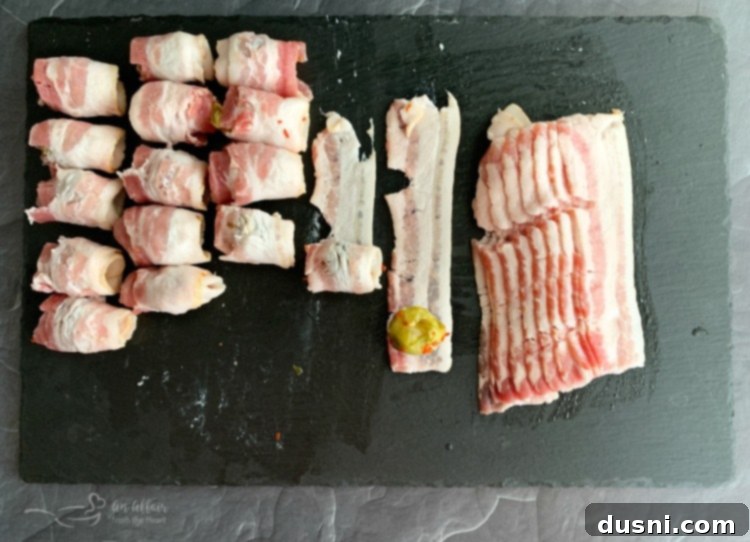 Bacon Blanketed Brussels Sprouts 13 Bacon Wrapped Hot Brussels Sprouts prep