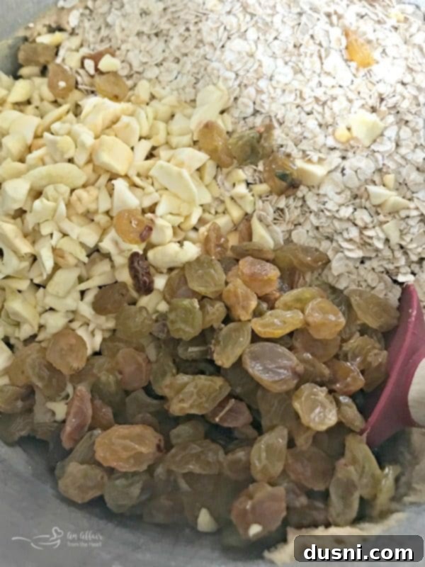 Apple Pie Oatmeal Cookies