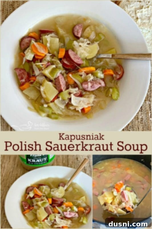 Kapusniak Polish Sauerkraut Soup 4 Polish Sauerkraut Soup - Kapusniak