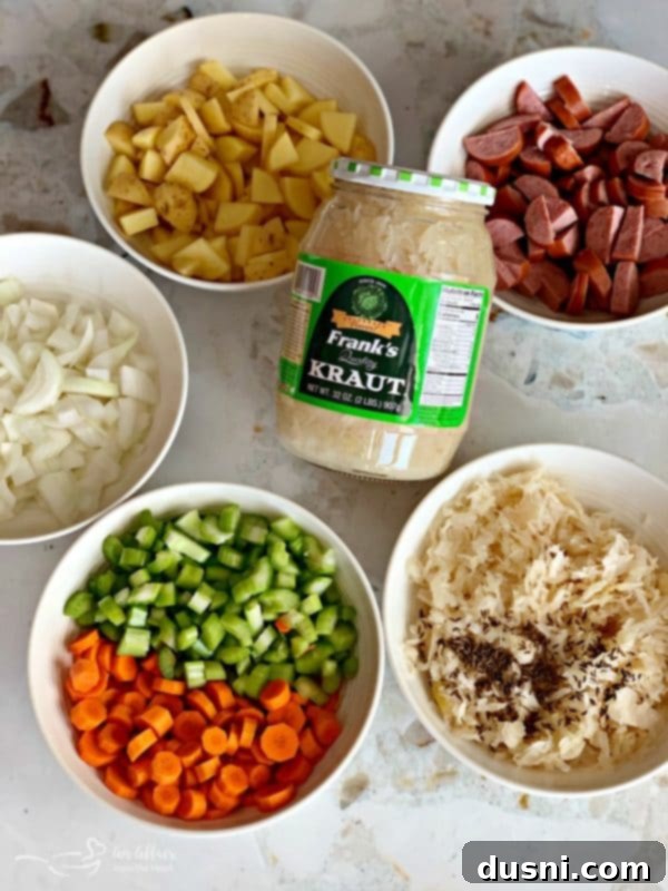 Kapusniak Polish Sauerkraut Soup 6 Polish Sauerkraut Soup - Kapusniak