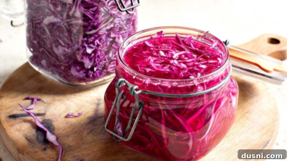 Colorful beet kraut, a unique variation of traditional sauerkraut