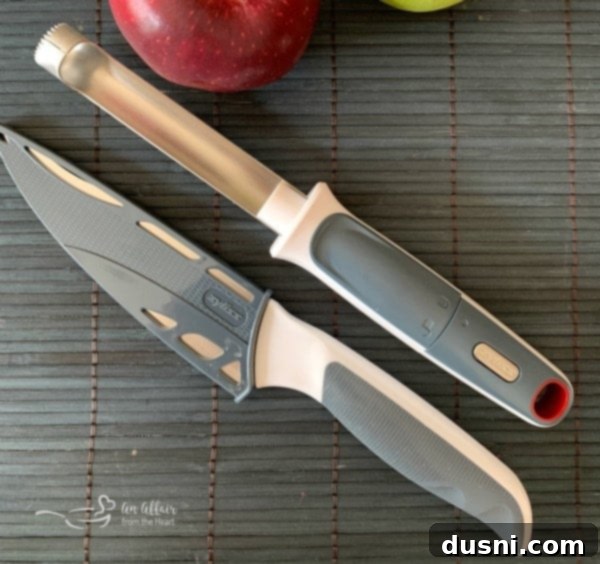 Zyliss knife and apple corer