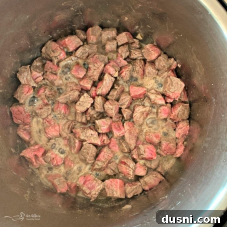 Hearty Instant Pot Beef and Vegetable Soup 9 Instant Pot Vegetable Beef Soup