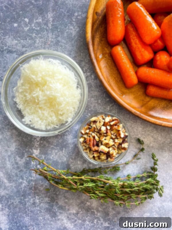 Sunshine Glazed Carrots 7 Finished orange glazed carrots in a serving bowl, ready to be enjoyed