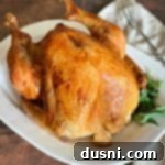 Perfect Turkey and Gravy: A Chef's Secrets 11 Perfect Turkey on a white serving platter