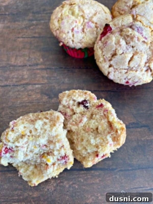 Cranberry Orange Muffins