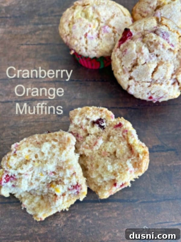 Cranberry Orange Muffins