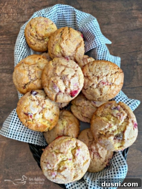 Cranberry Orange Muffins