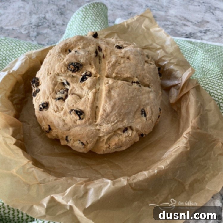 Irish Soda Bread baked