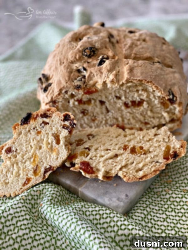 Irish Soda Bread Sliced
