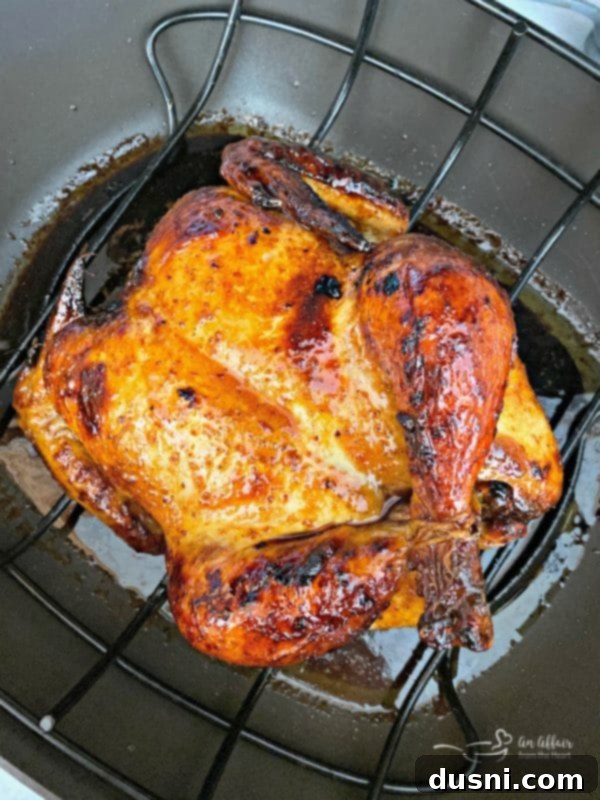 Jamaican Jerk Glazed Chicken over Sweet Coconut Rice out of the oven