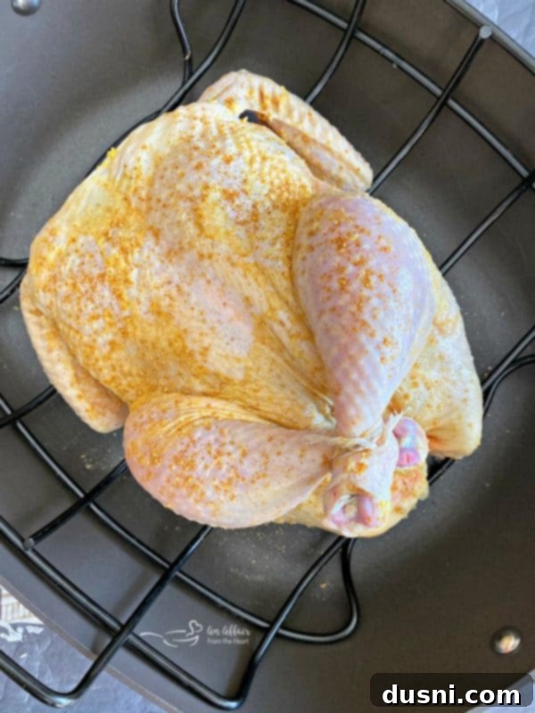 Jamaican Jerk Glazed Chicken over Sweet Coconut Rice prep for the oven