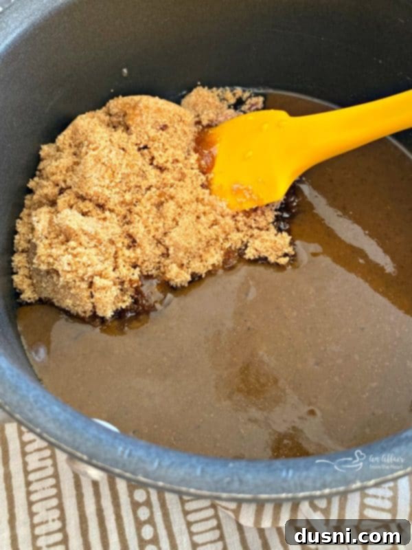 Jamaican Jerk Glaze ingredients in a bowl