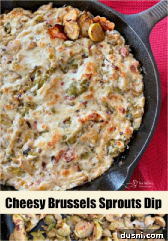 Cheesy Brussels Sprouts Dip - An Affair from the Heart