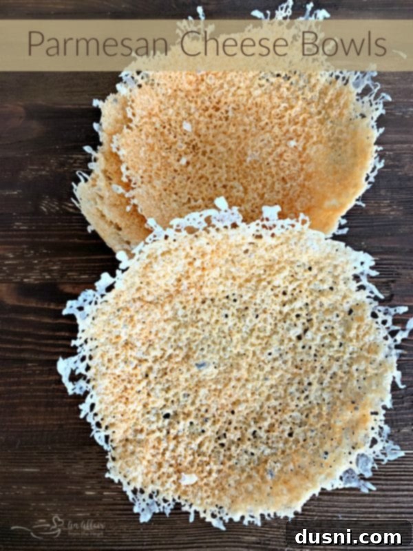 Parmesan Cheese Bowls