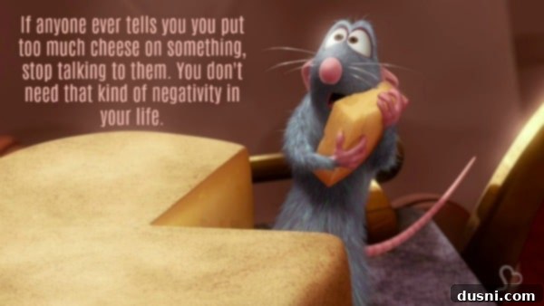 too much cheese? Never! Mouse with cheese