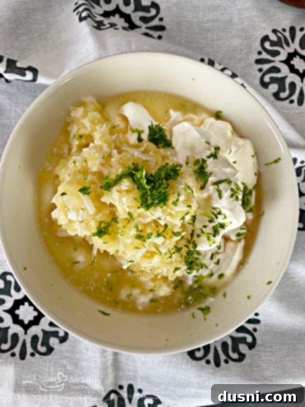 Ingredients for Pineapple Coconut Dip prepped