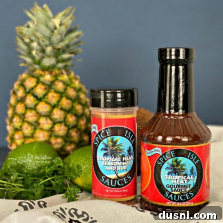 Spice Isle Tropical Heat Seasoning Rub and Sauce